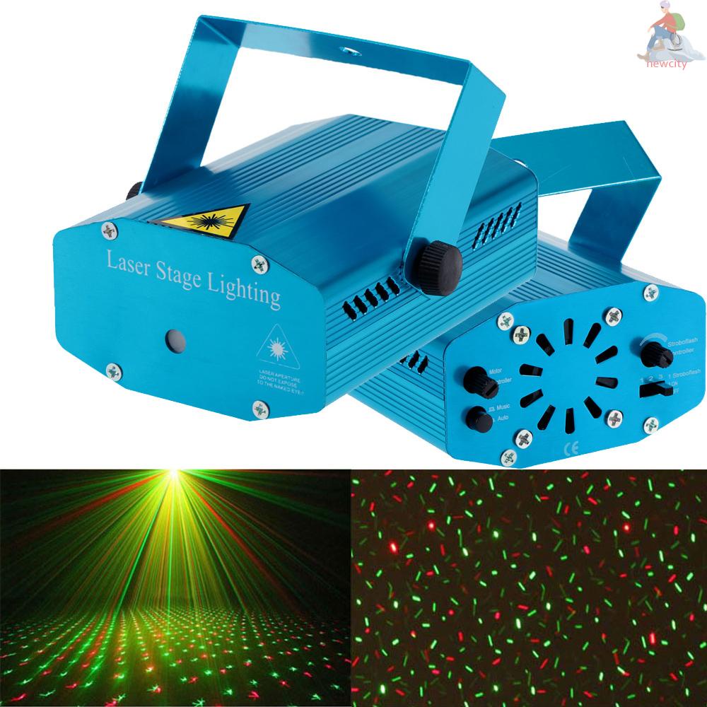 Đèn Led Laser Mini Chiếu Sáng Sân Khấu