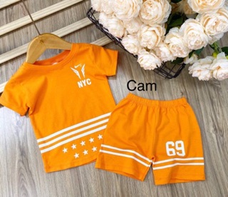 SET BỘ LỮNG BÉ TRAI PHỐI SỌC (Combo 5 bộ)