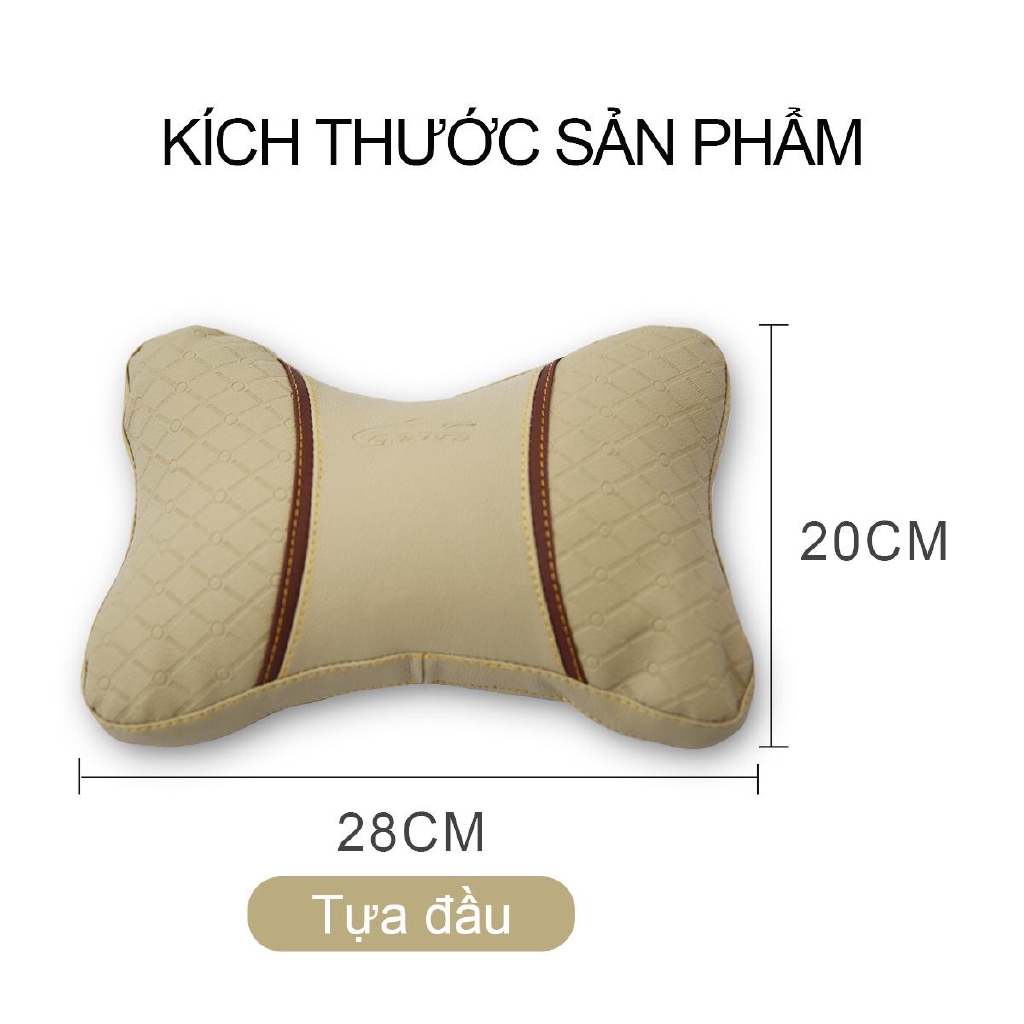 1 Chiếc Gối tựa đầu trên ô tô, xe hơi chống mỏi cổ (1pc) [TZN08]