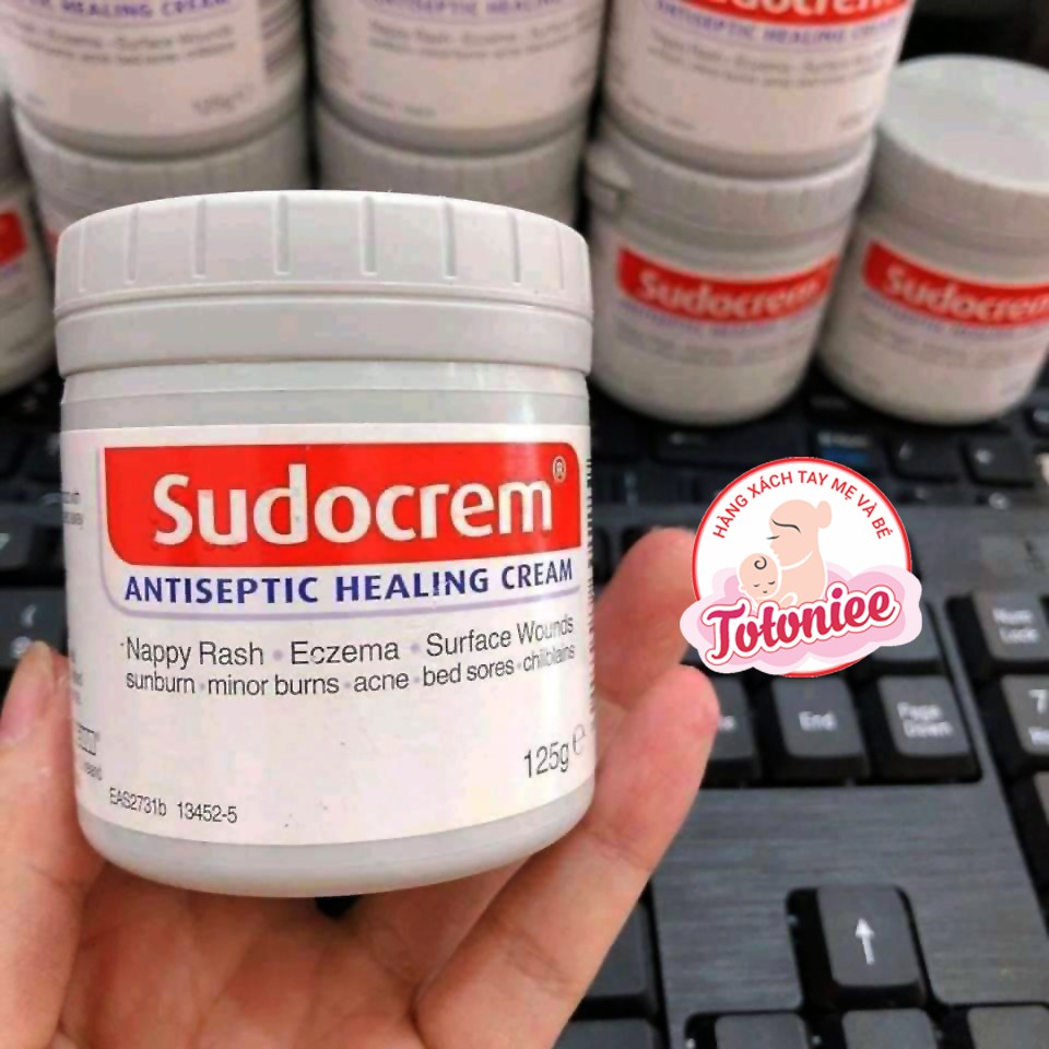 KEM CHỐNG HĂM CHO BÉ-SUDOCREAM HEALING CREAM 125g