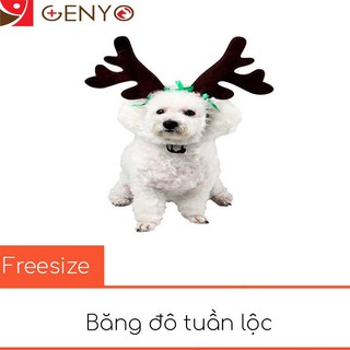 Lược cài noel cho thú cưng hình tuần lộc - Lược cài noel 002