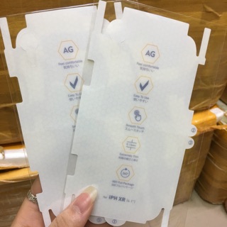 Dán ppf nhám ag chống vân tay iphone xr