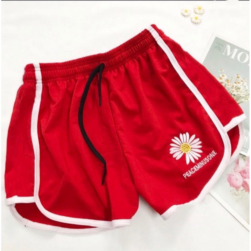 QUẦN SỌT THUN THÊU BÔNG CÚC THỜI TRANG CHẤT THUN SIÊU CO GIÃN 45-60KG TÙY CHIỀU CAO
