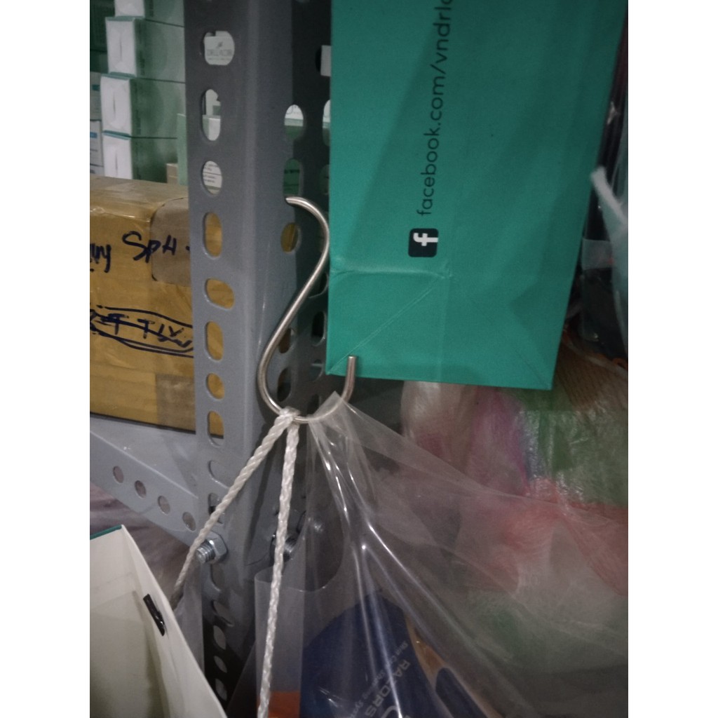 [sale]Móc Treo Đồ Hình Chữ S Nhiều Kích Thước - Treo Quần Áo, Túi Xách - Giá Treo Nhà Tắm, Nhà Bếp,...