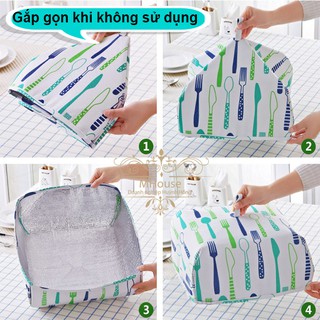 Combo 2 Lồng Bàn Đậy Thực Phẩm Ngăn Bụi