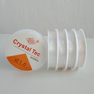 1 cuộn cước co giãn sợi trong suốt xỏ vòng tay vòng hạt các loại