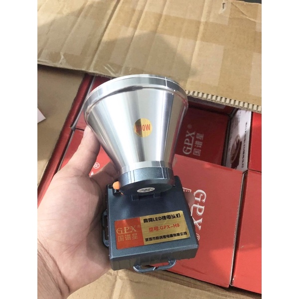 Đèn Đội Đầu Siêu Sáng H9 - 200w, thời gian sử dụng 8 - 10h liên tục