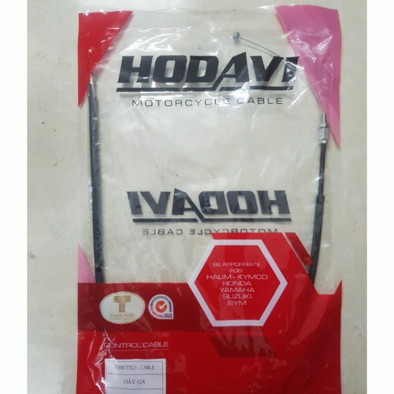 Dây ga , thắng , đồng hồ , e hiệu hodavi cho xe cub81, wave , dream