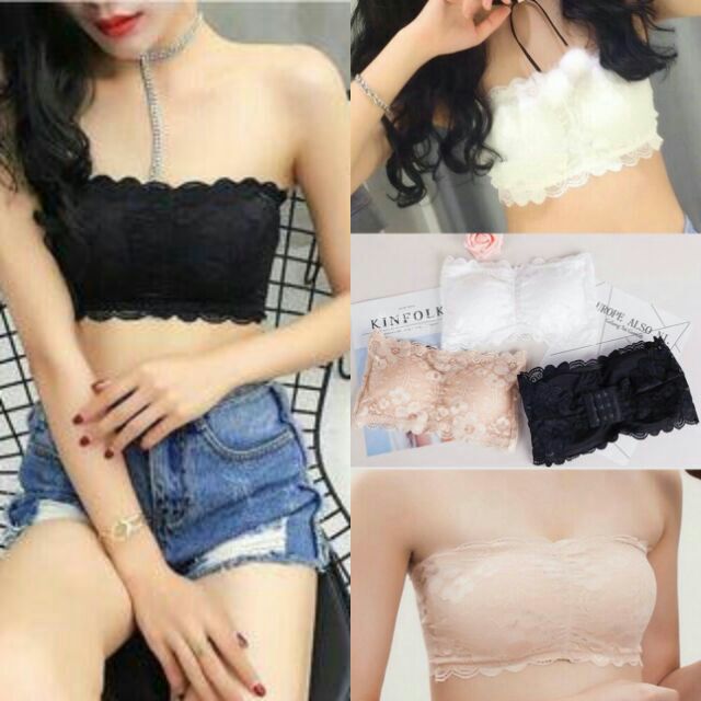 Áo Bra ren hoa đào siêu hót MS113 | BigBuy360 - bigbuy360.vn