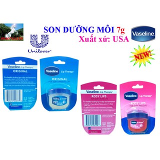 SON DƯỠNG MÔI VASELINE MỸ
