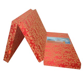 Nệm Bông Ép 1m2x1m95x10cm Gấp 3 BH 5 Năm