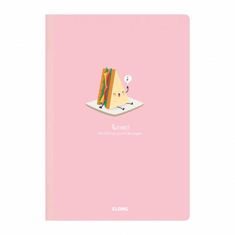 Vở Kẻ Ngang Foodie 825 Nhà Cam