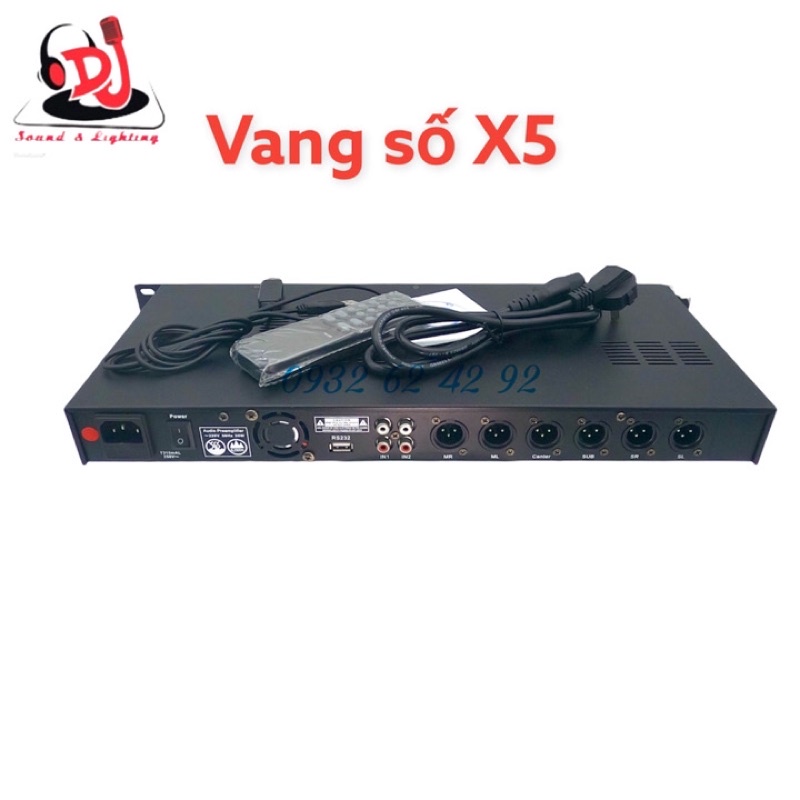 Vang số x5, vang số chống hú karaoke, thiết bị karaoke chuyên nghiệp