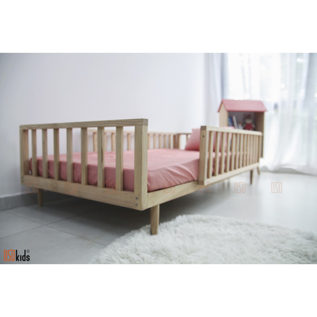 Giường trẻ em 🛑FREESHIP🛑 Giường lều gỗ thông minh cho bé [ Nguyên liệu 100% gỗ tự nhiên nhập khẩu] | BigBuy360 - bigbuy360.vn