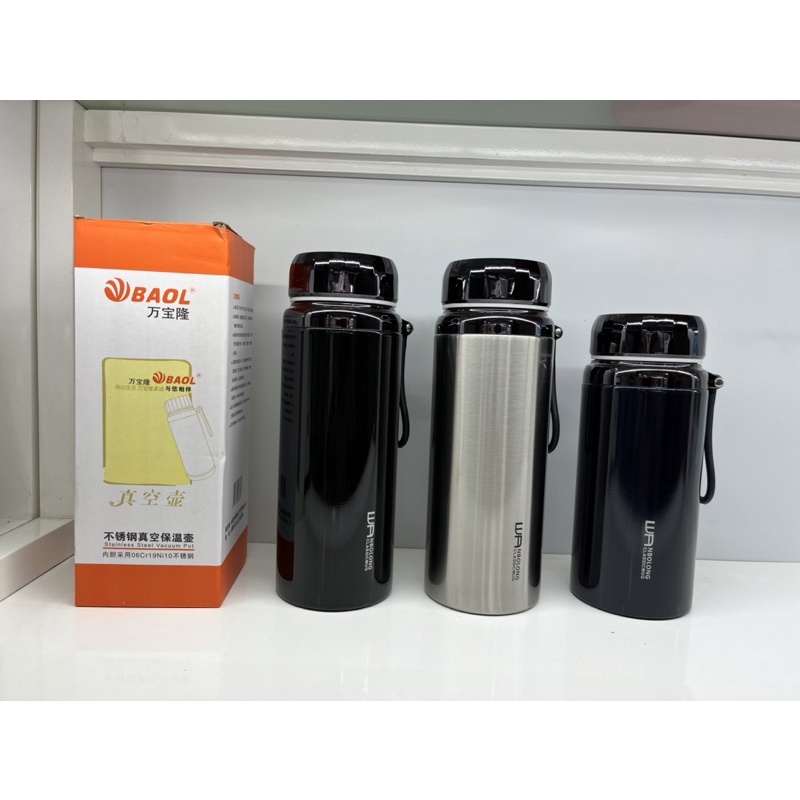 BÌNH GIỮ NHIỆT INOX 304 LẮP KIM CƯƠNG CAO CẤP