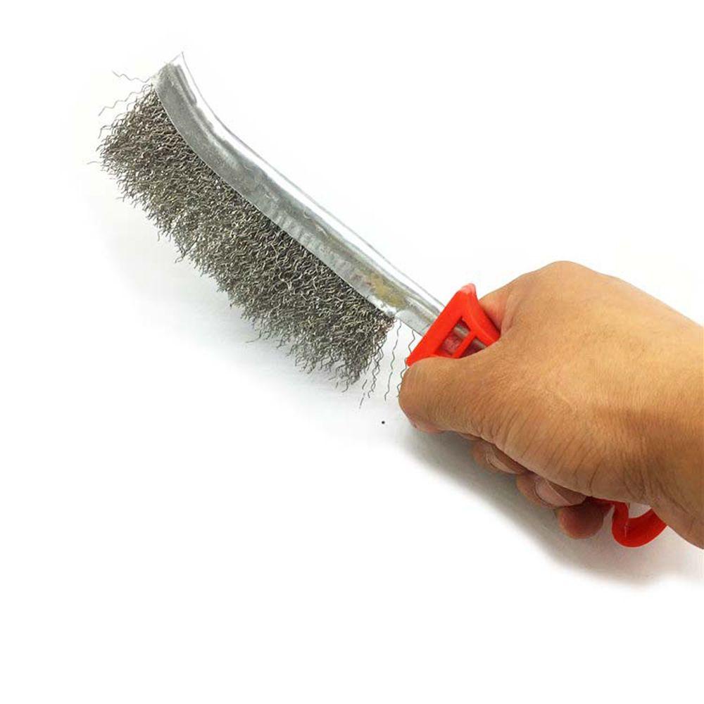 YOLA Bàn Chải Sợi Đồng Thau Thép Không Gỉ Làm Sạch Vết Bẩn