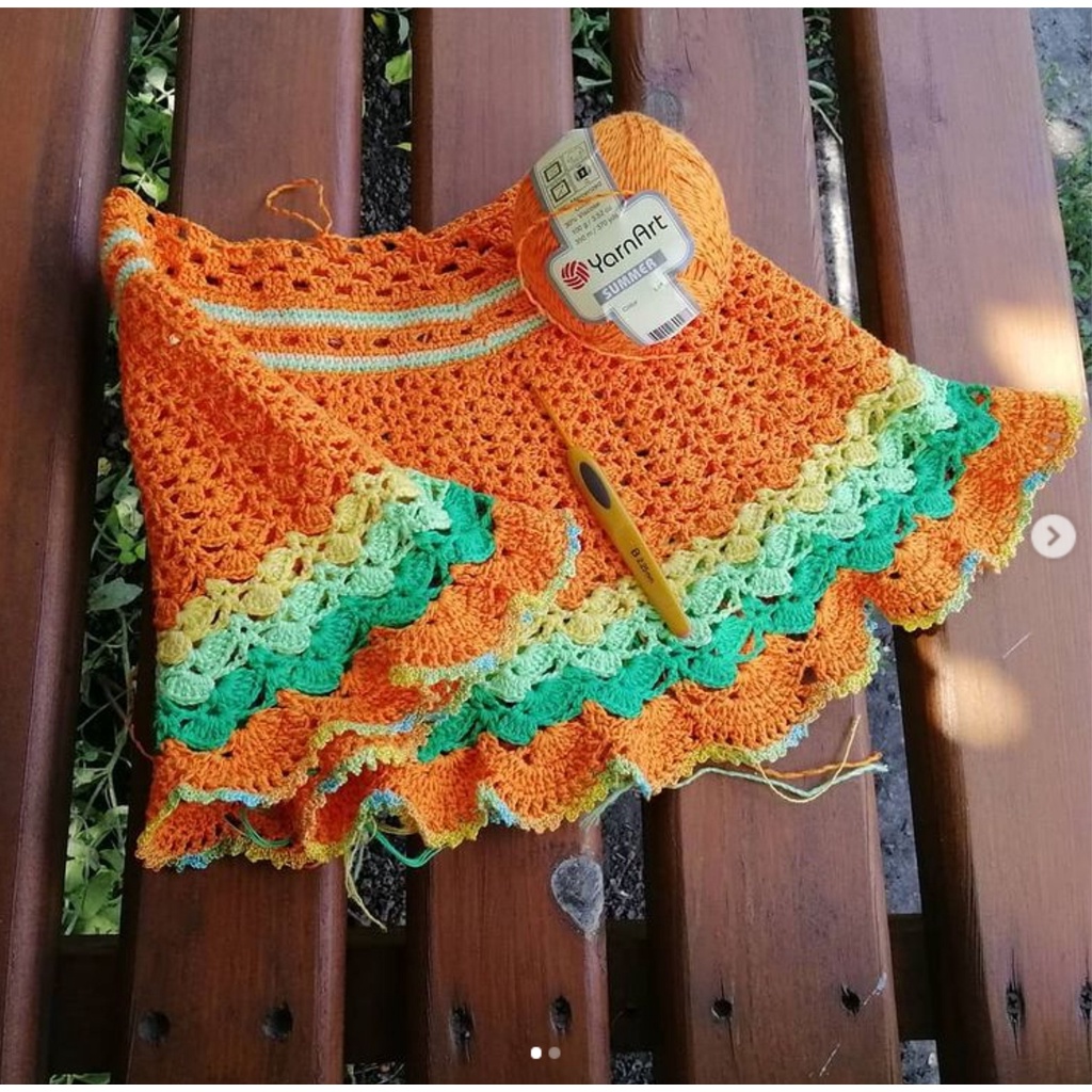 Len mùa hè - Summer - Nhập khẩu chính hãng từ YarnArt - 100gram dài 350m - siêu mềm mịn mát, bóng nhẹ