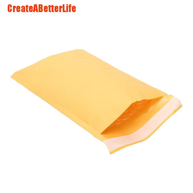 Phong bì giấy kraft màu vàng có viền dính mạnh