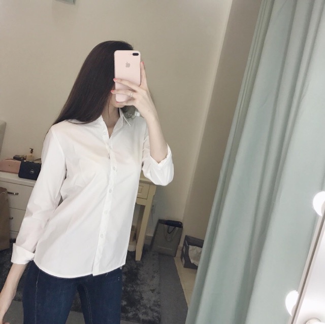 Sơmi trắng chống nhăn
