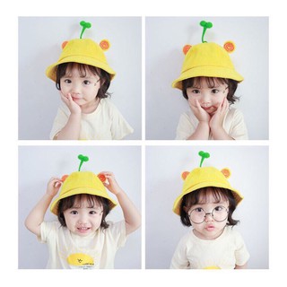 mũ mầm cây cho bé nón bucket mầm cay