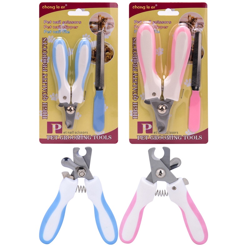 Bộ kềm cắt móng kèm giũa móng cho chó mèo - size nhỏ