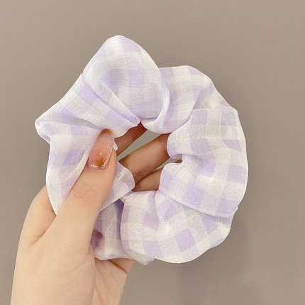 Set 5 Dây Cột Tóc Màu Tím Tươi Mới