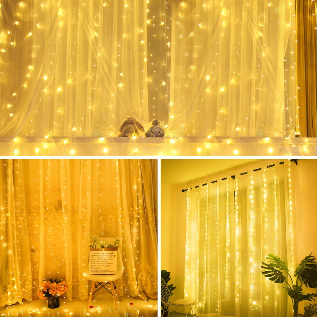 Dây Đèn Led Trang Trí 8 Chế Độ Điều Khiển Từ Xa