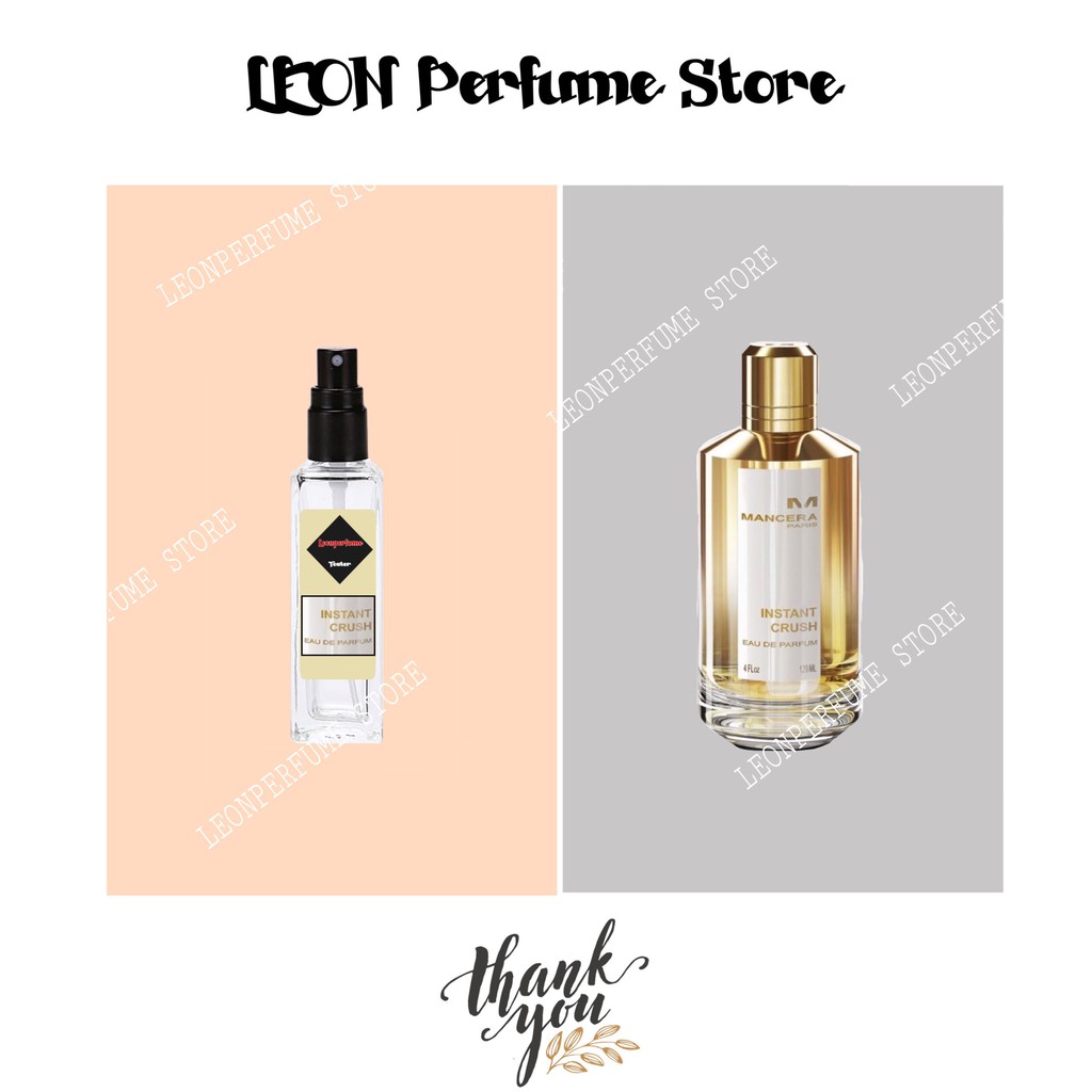 💎LEON💎 Mẫu thử nước hoa mancera instant crush 10ml dạng xịt