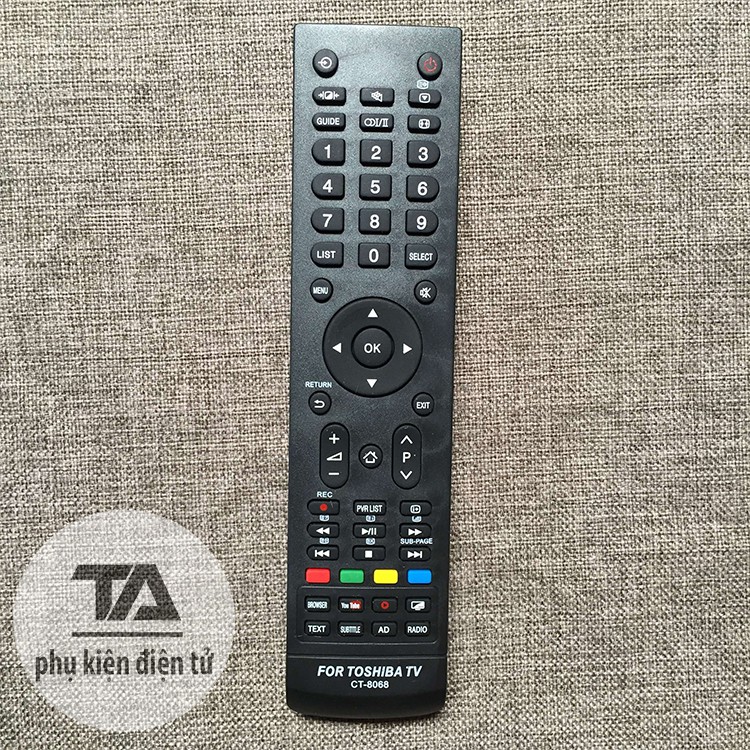 [FREESHIP 50K] REMOTE ĐIỀU KHIỂN TIVI TOSHIBA SMART CT-8068 ✔ HÀNG TỐT