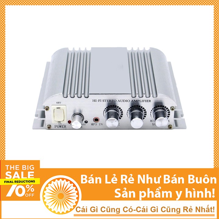 Mạch Âm Ly Hi-Fi HX168AH 12VDC 300Wx2 2.1 HongXing