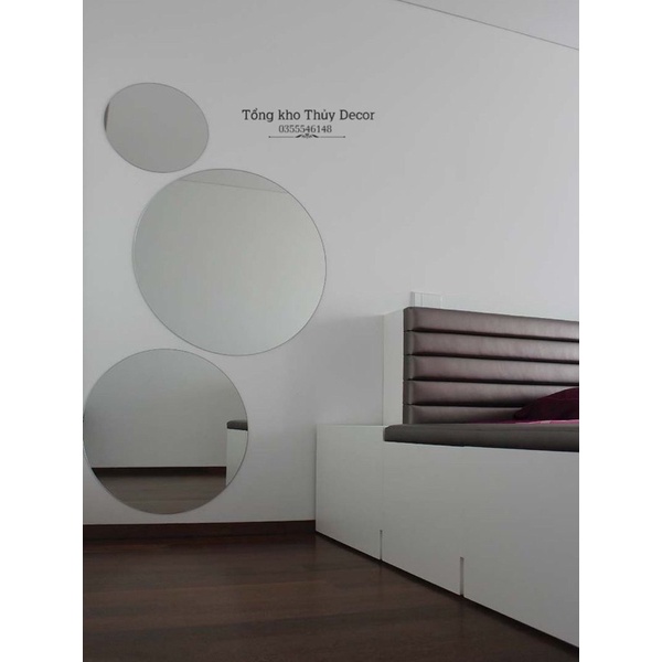 Gương dán tường, 𝐇𝐀̀𝐍𝐆 𝐇𝐎𝐓 gương treo dây đay cực xinh