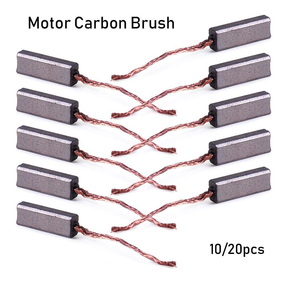 10 / 20 Chổi Sợi Carbon Chất Lượng Cao 4.5X6.5X20Mm Cho Động Cơ Điện