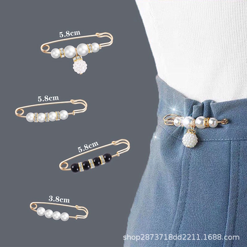 Ghim Cố Định Quần Áo/Đầm/Thắt Lưng Cỡ Nhỏ Chống Chói Có Thể Điều Chỉnh