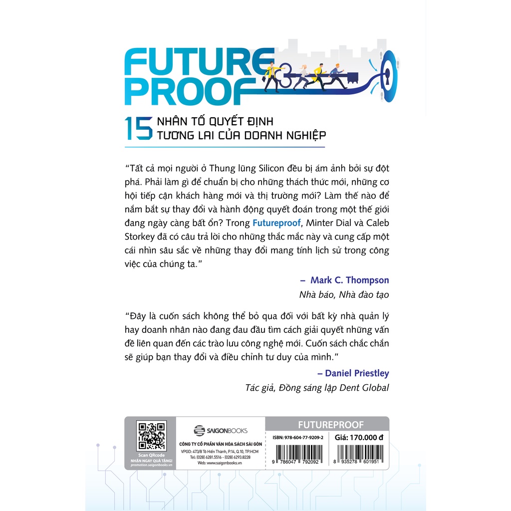SÁCH: FUTUREPROOF - 15 nhân tố quyết định tương lai của doanh nghiệp - Tác giả Caleb Storkey, Minter Dial