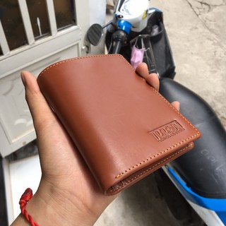 Ví nam đứng da bò pullup cao cấp siêu bền vdn32107