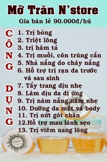 Combo Mỡ trăn và wax