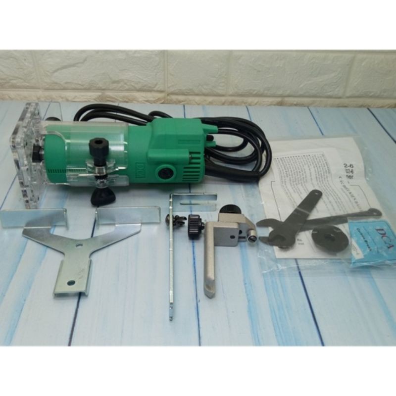Máy phay, soi, router 6.35mm hãng DCA mã 02-6 mới