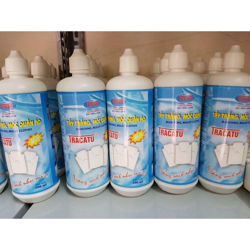 Chai Tẩy Mốc Quần Áo,Ga Gối Tracatu 500ml