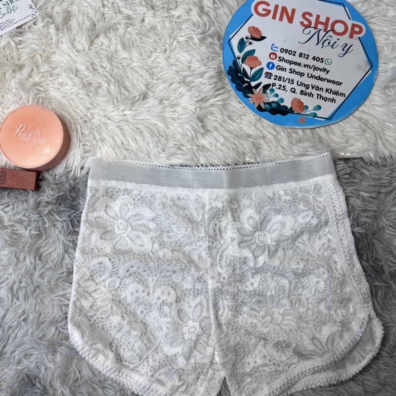QUẦN REN ĐÙI CAO CẤP MẶC VÁY.Hàng nhập xịn. Quần mặc ở nhà cũng còn ok cơ. Feee size 40_55kg nha. 3 màu như hình.