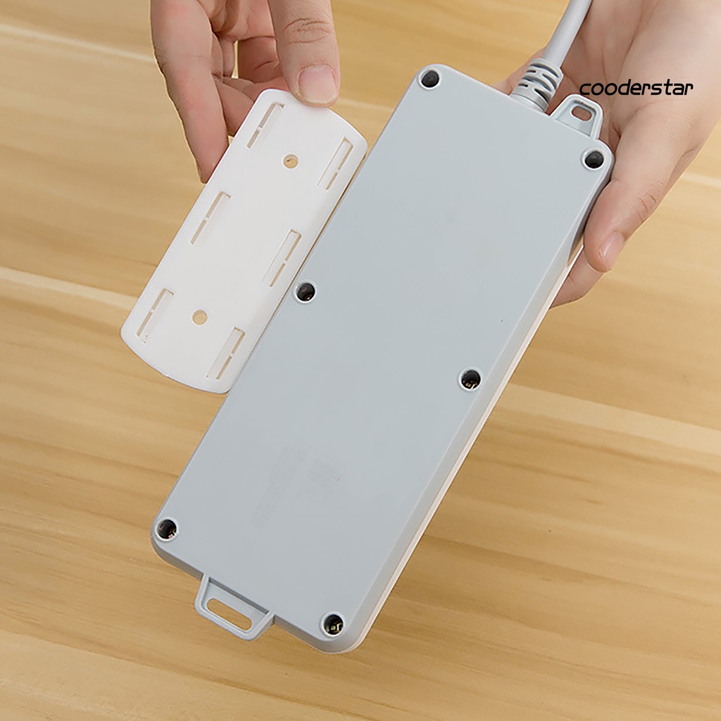 Giá đỡ ổ cắm điện dán tường tiện lợi cho văn phòng