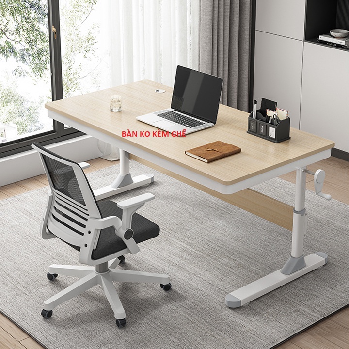 BÀN HỌC CAO CẤP, BÀN LÀM VIỆC THÔNG MINH ĐA NĂNG ĐIỀU CHỈNH ĐỘ CAO Size 60 x 100CM