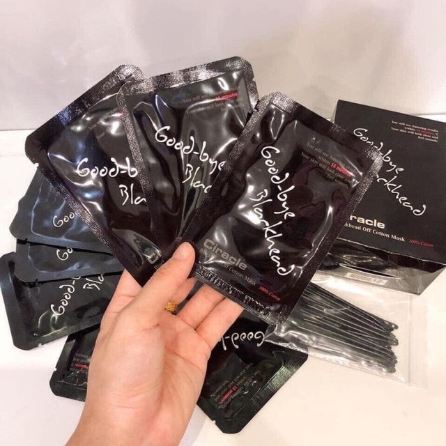 Miếng Dán Đẩy Mụn Đầu Đen GoodBye Blackhead Ciracle