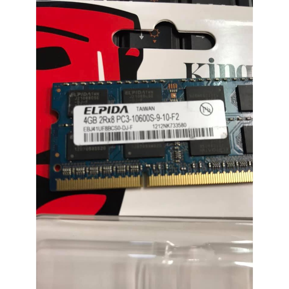 Ram Laptop Elpida DDR3 4GB 1333 PC310600s cho Laptop
