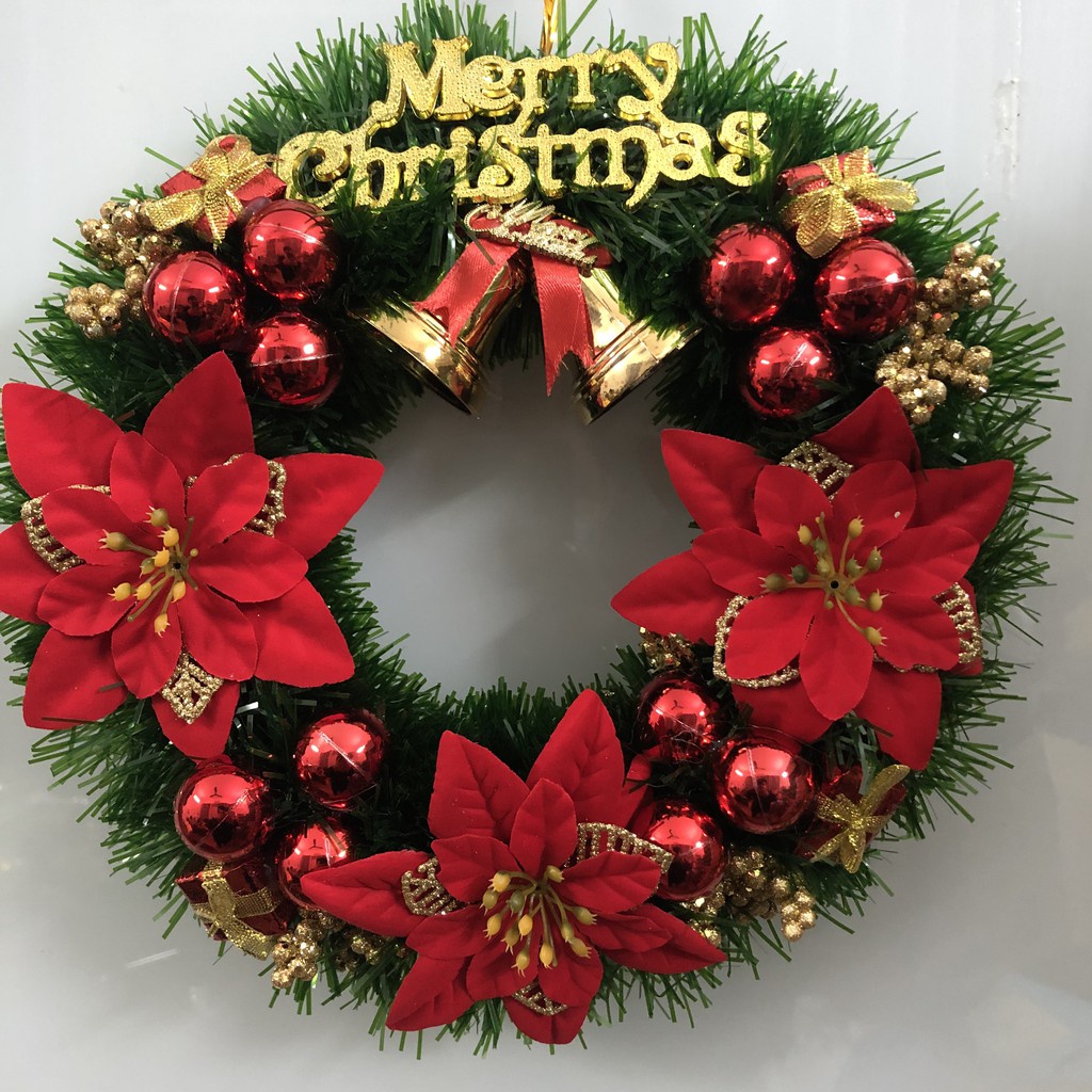 Vòng hoa Noel - Vòng Nguyệt Quế trang trí Noel