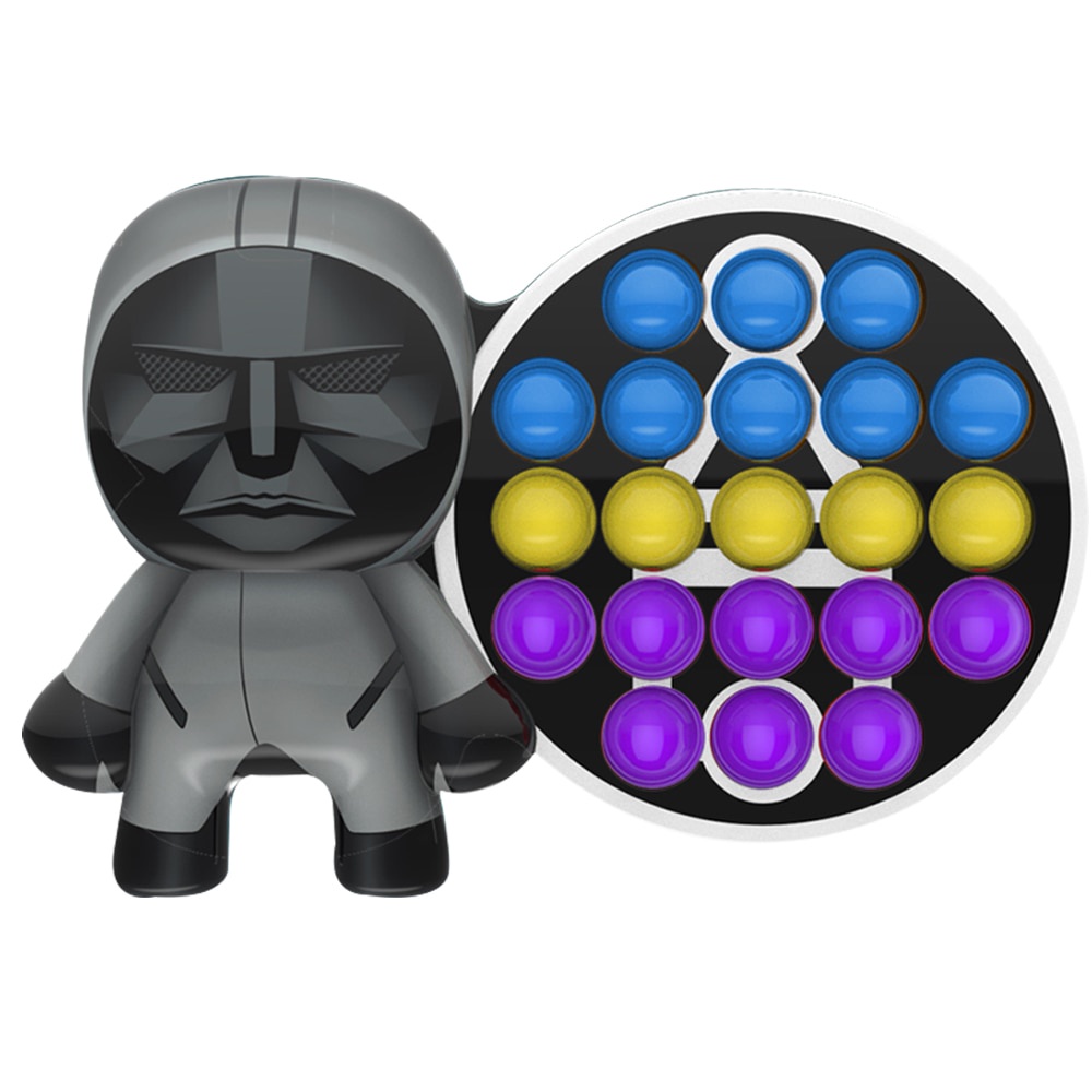 Pop It Fidget Toy Đồ chơi bóp bong bóng giải tỏa áp lực hình Squid Game cho trẻ em