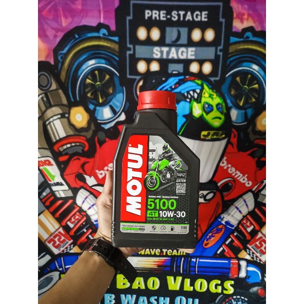 Nhớt Motul 4T 5100 (Ester) 10w30
