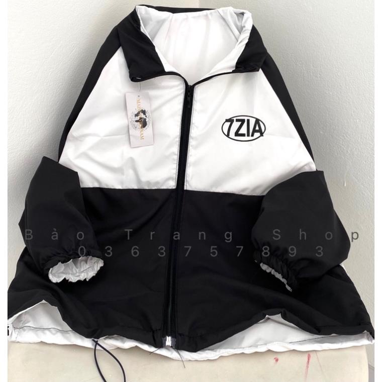 Áo Khoác Dù 7ZIA Nam Nữ Form Rộng Unisex 2 Lớp Chống Nắng Siêu Hot Ulzzang BAOTRANG