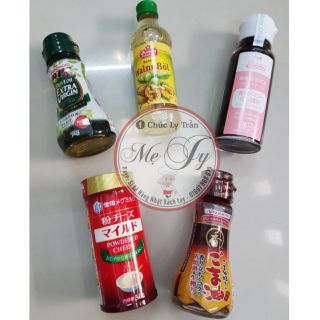 Combo gia vị nêm cháo cho bé từ 5m