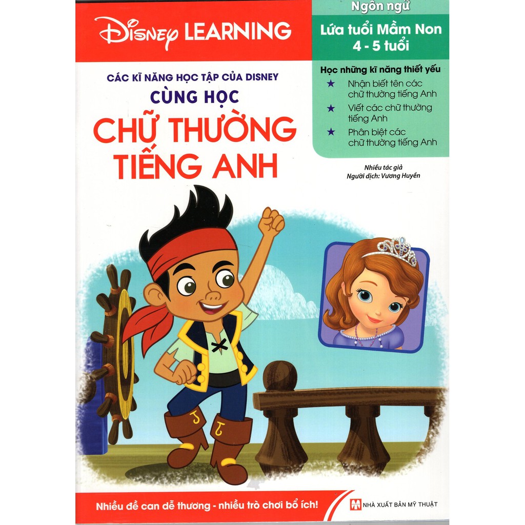 Sách - Disney Learning - Cùng Học Chữ Thường Tiếng Anh
