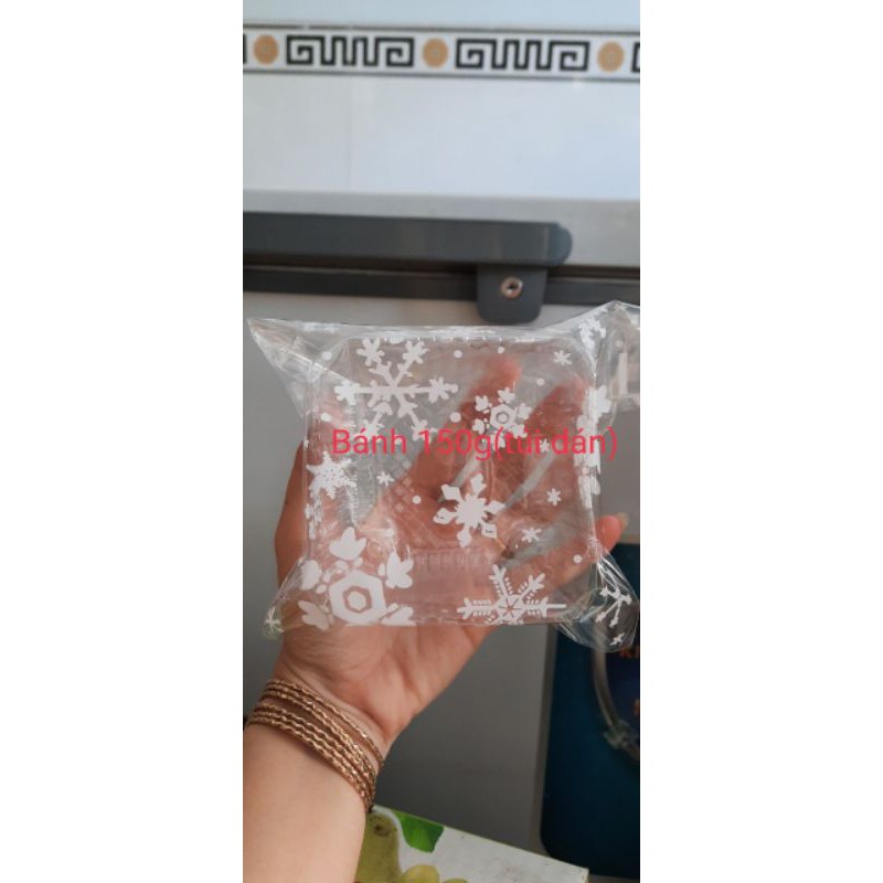 Set khay +túi dán trung thu bánh 150 g(100 bộ)